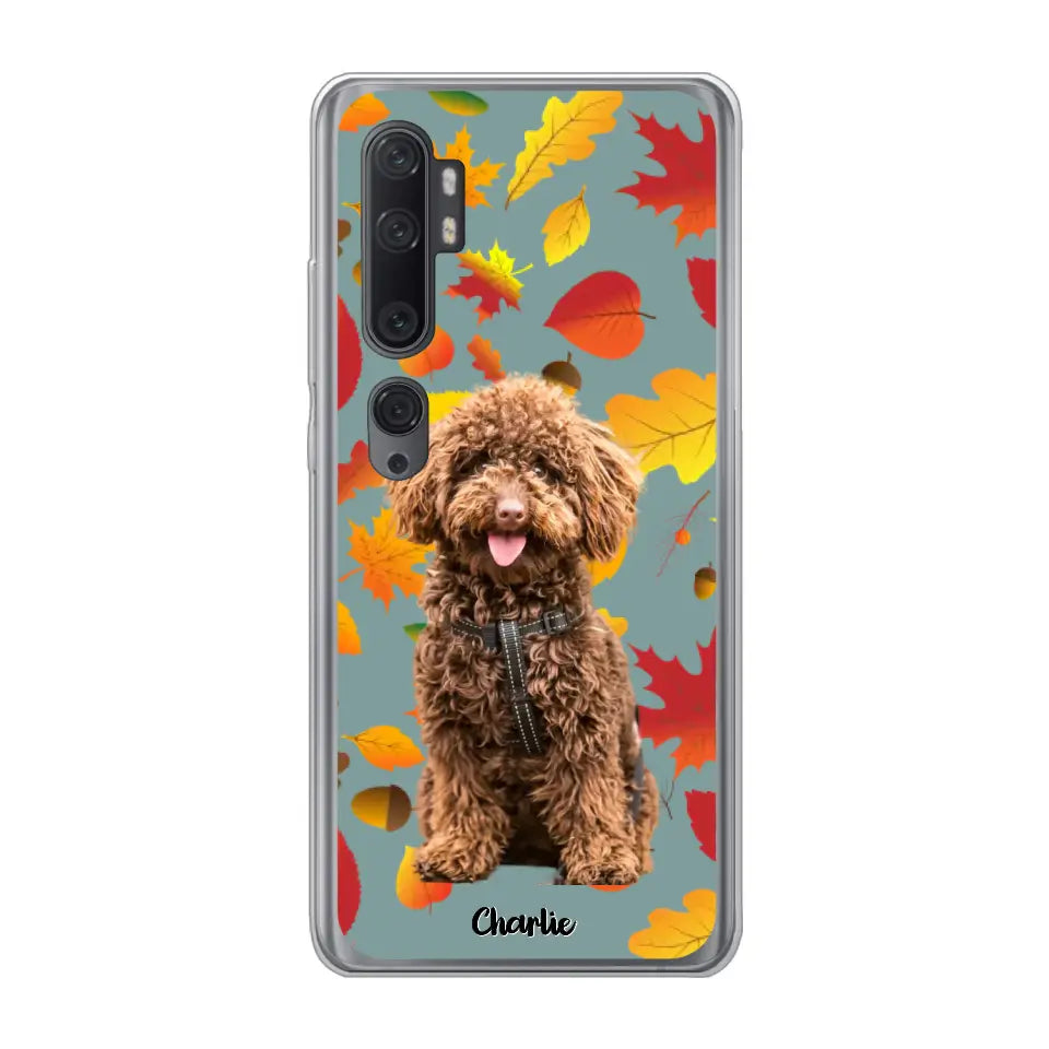 Feuilles A'automne Avec Photo - Coque De Téléphone Personnalisée - Android