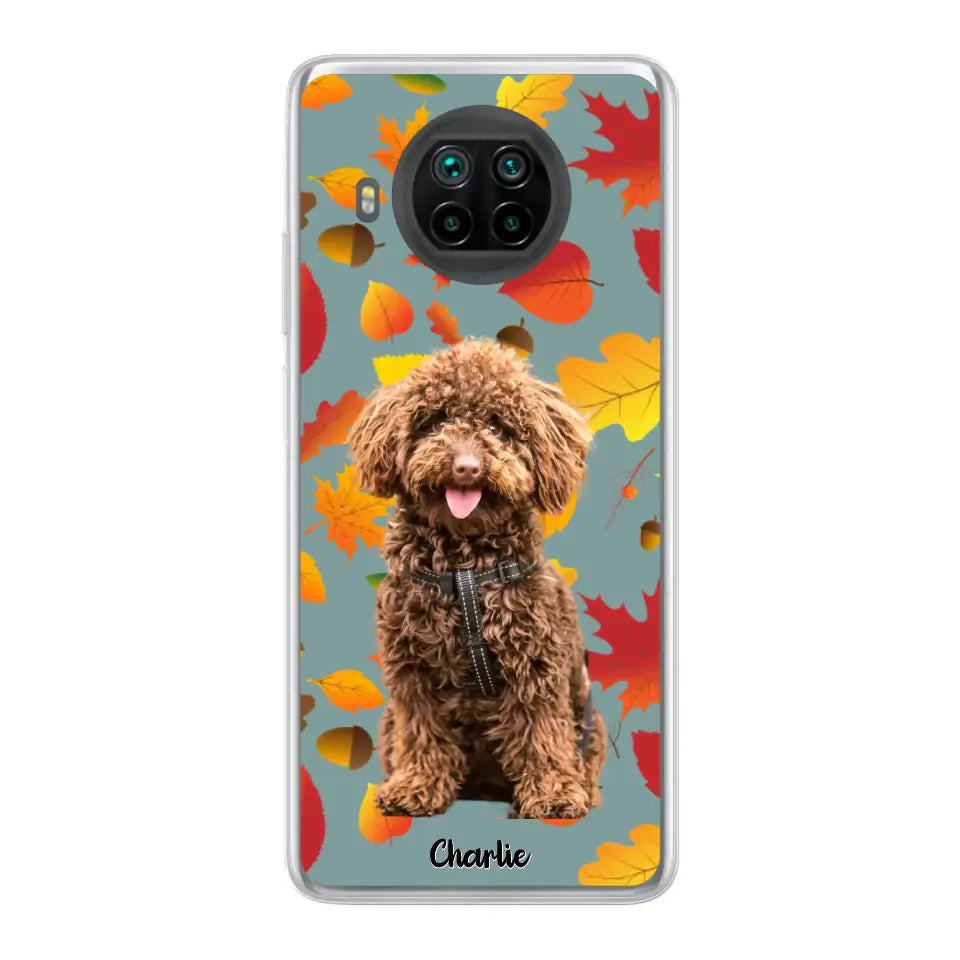 Feuilles A'automne Avec Photo - Coque De Téléphone Personnalisée - Android
