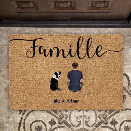 Meine Familie – personalisierter Teppich