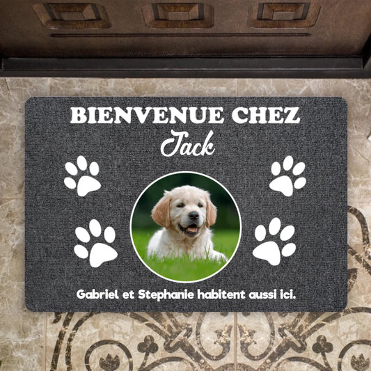 Personalisierte Fußmatte – Foto-Upload – Katzen, Hunde