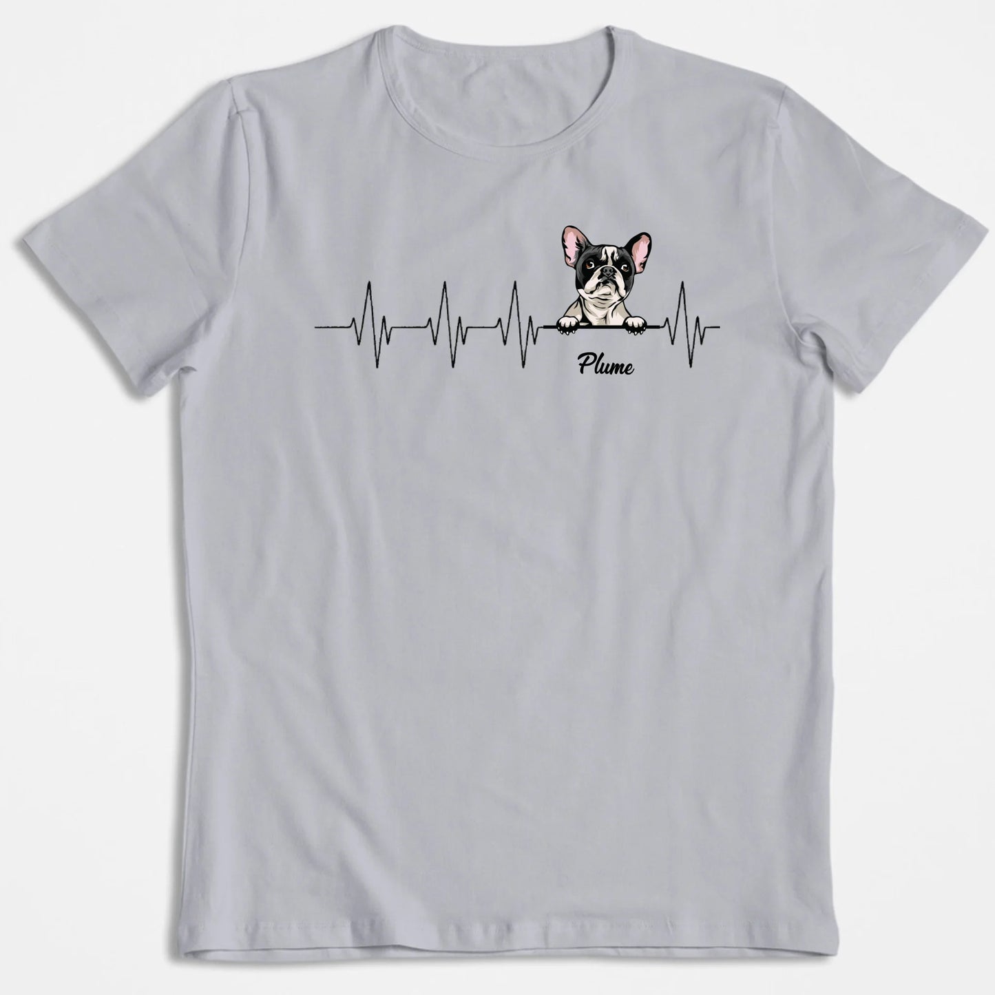 T-Shirt Personnalisé "Mon Animal, Ma Ligne De Vie"