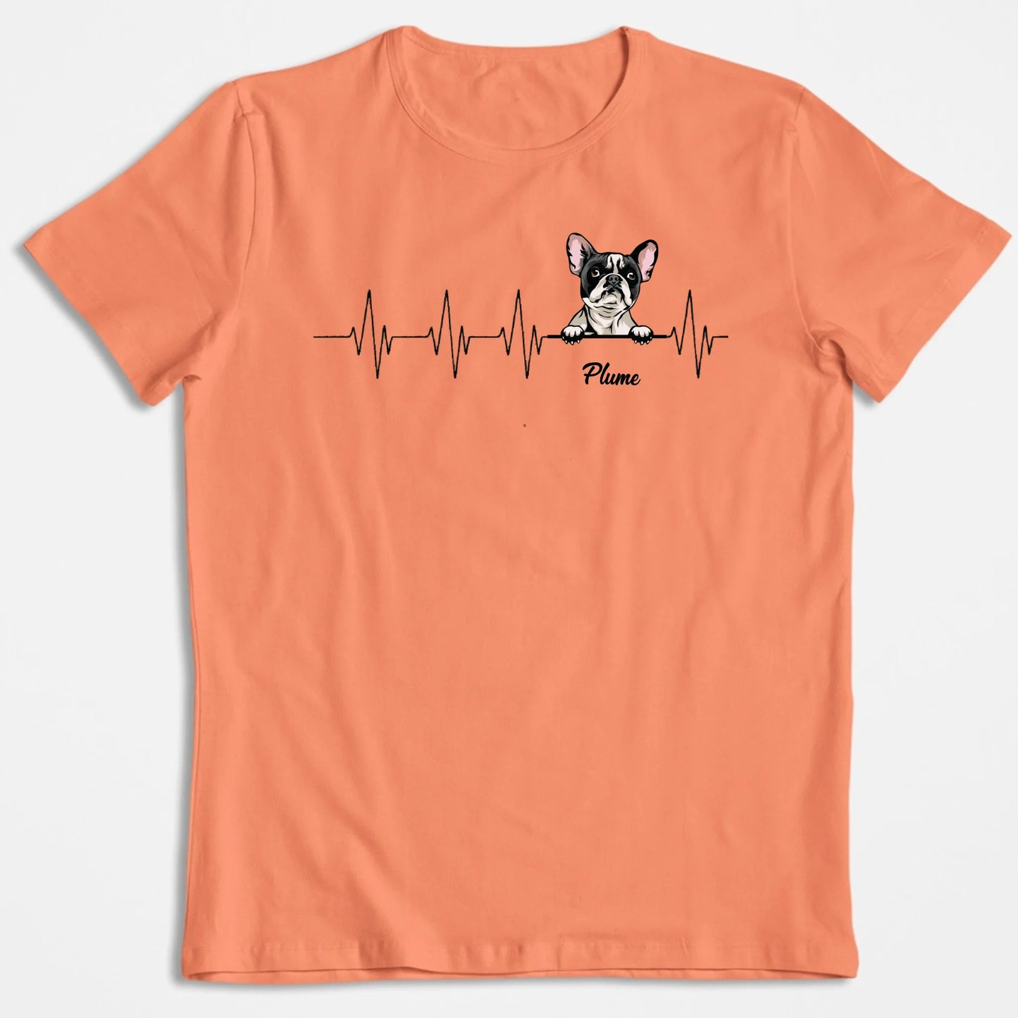 T-Shirt Personnalisé "Mon Animal, Ma Ligne De Vie"