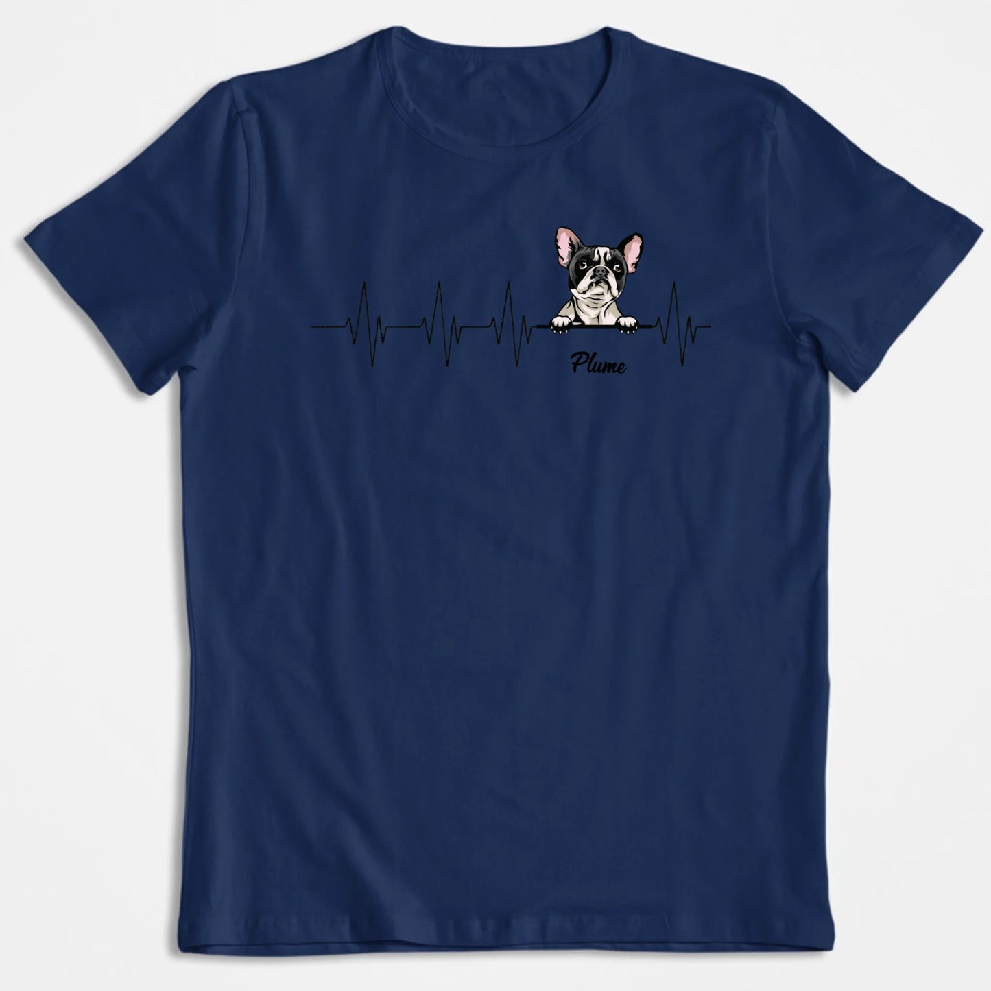 T-Shirt Personnalisé "Mon Animal, Ma Ligne De Vie"
