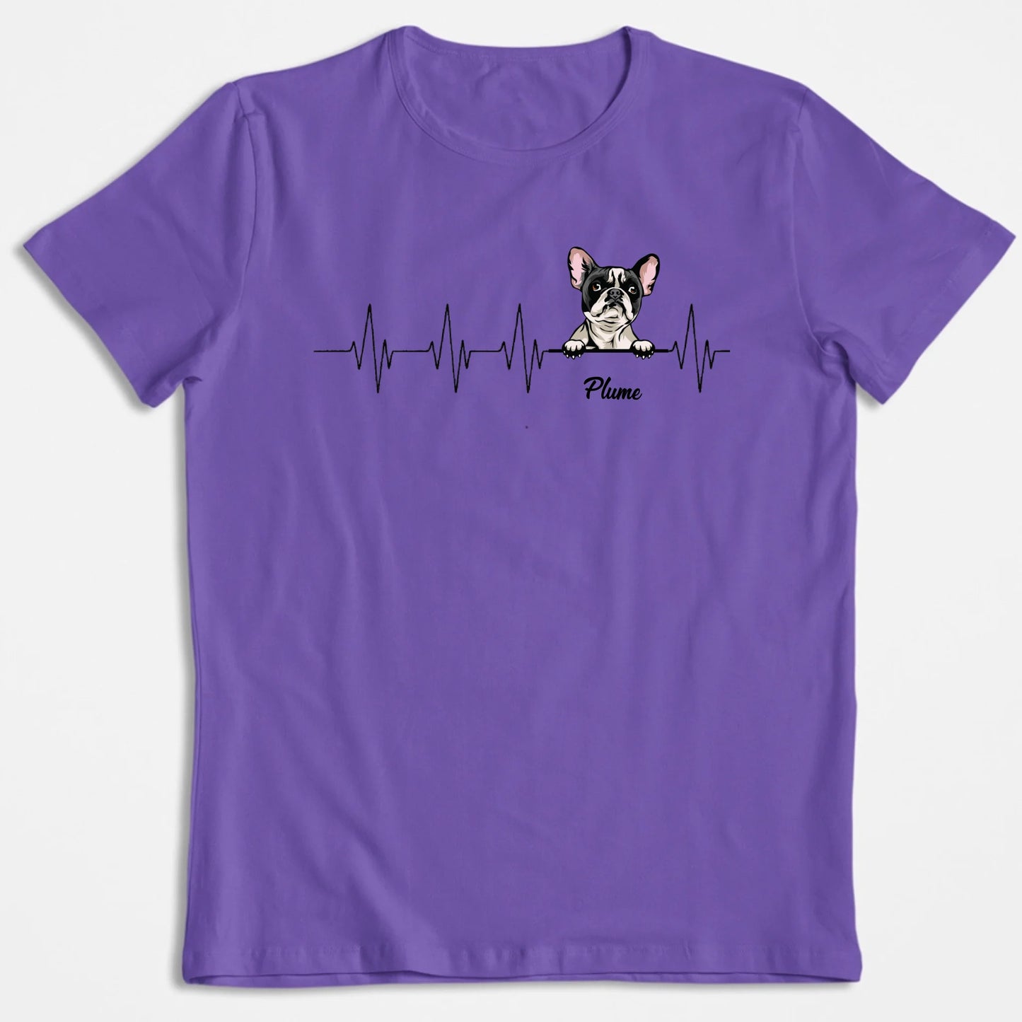 T-Shirt Personnalisé "Mon Animal, Ma Ligne De Vie"