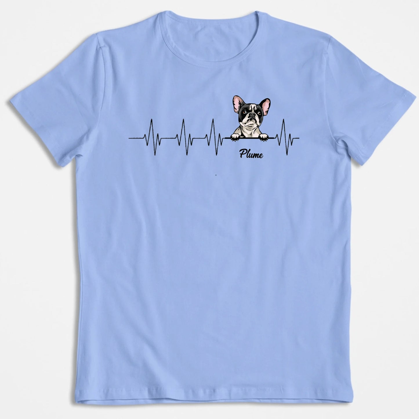 T-Shirt Personnalisé "Mon Animal, Ma Ligne De Vie"
