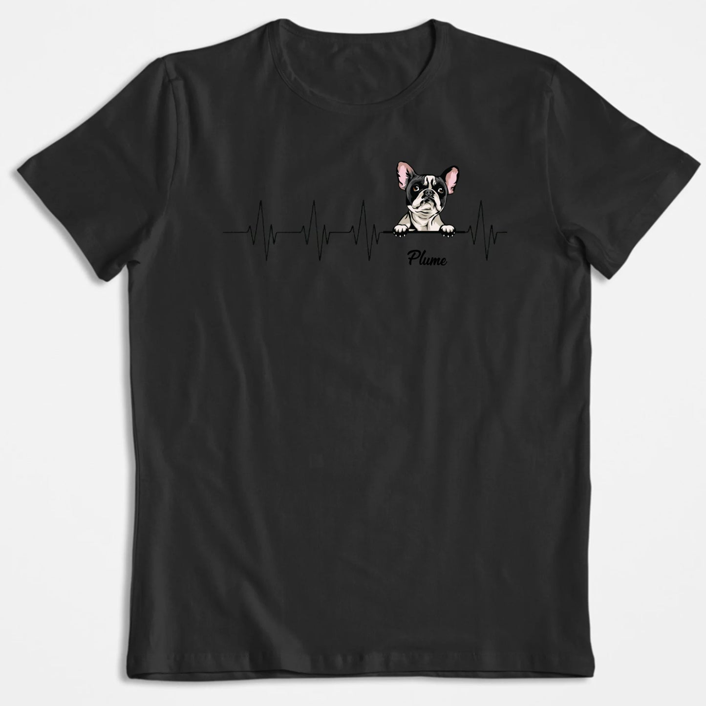 T-Shirt Personnalisé "Mon Animal, Ma Ligne De Vie"