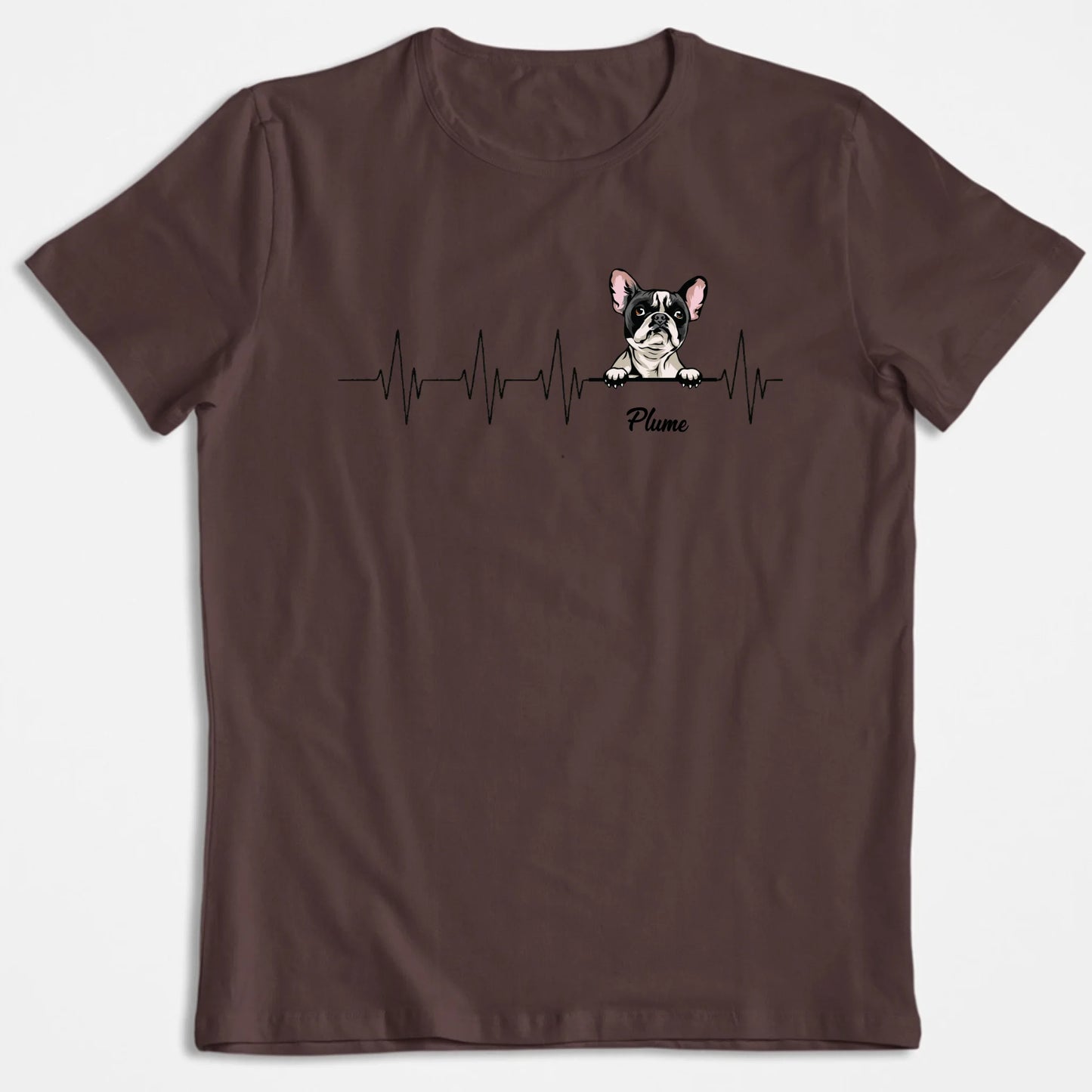 T-Shirt Personnalisé "Mon Animal, Ma Ligne De Vie"