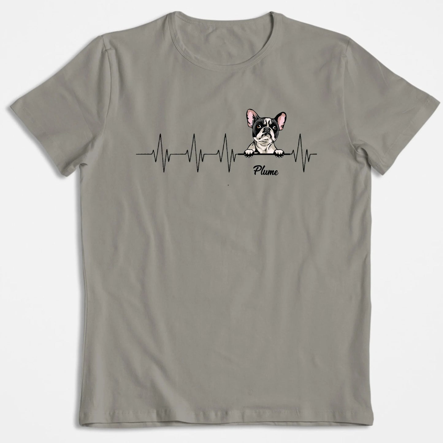 T-Shirt Personnalisé "Mon Animal, Ma Ligne De Vie"