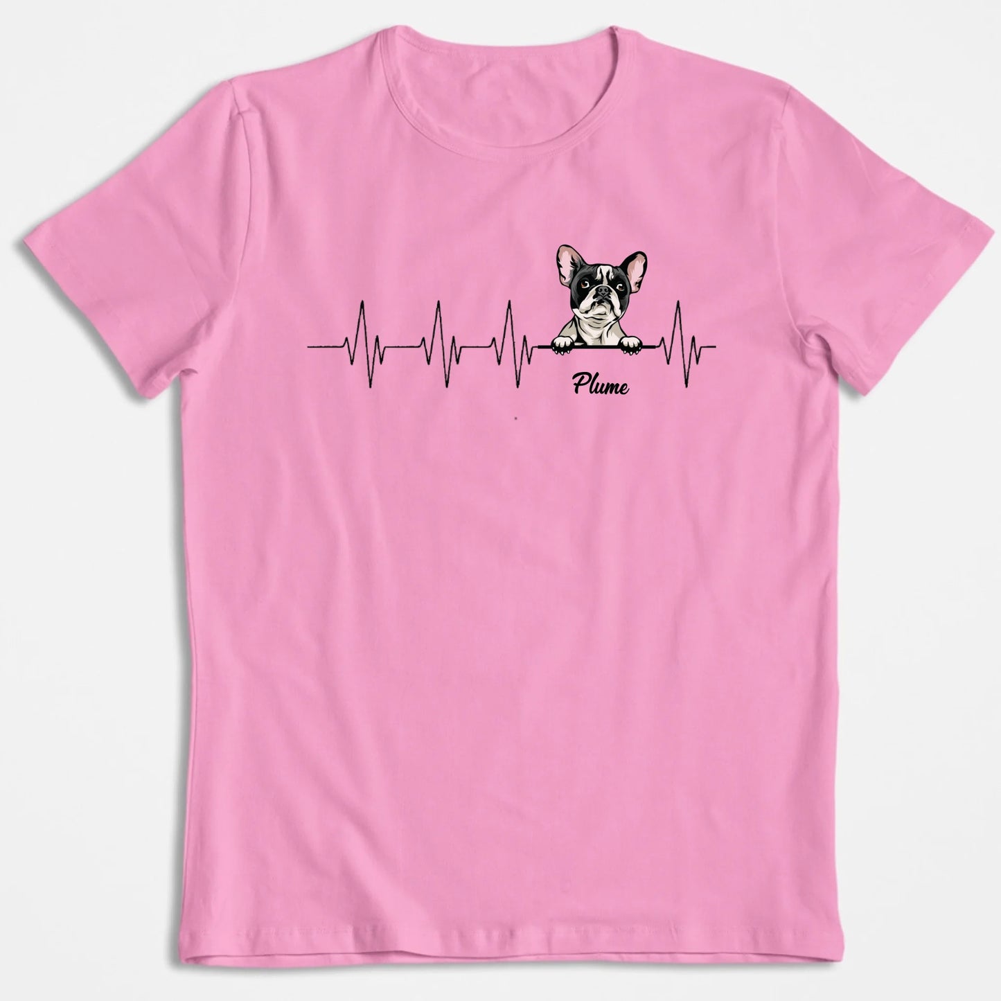 T-Shirt Personnalisé "Mon Animal, Ma Ligne De Vie"