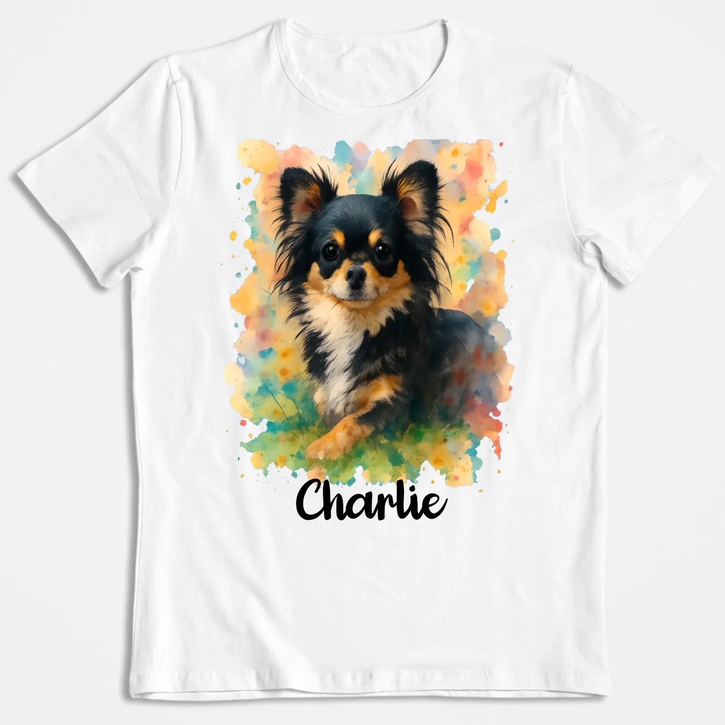 T-Shirt Personnalisé Animal Avec Photo Et Prénom
