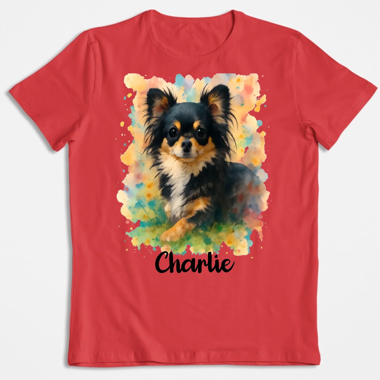 T-Shirt Personnalisé Animal Avec Photo Et Prénom