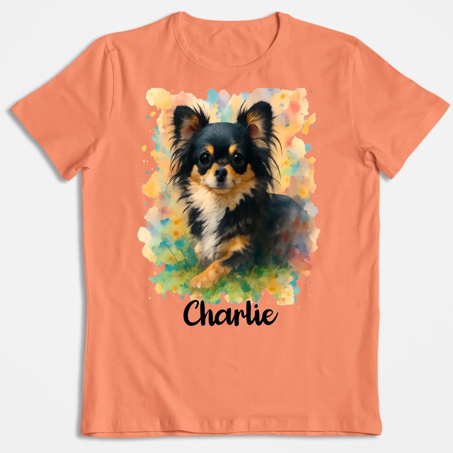T-Shirt Personnalisé Animal Avec Photo Et Prénom