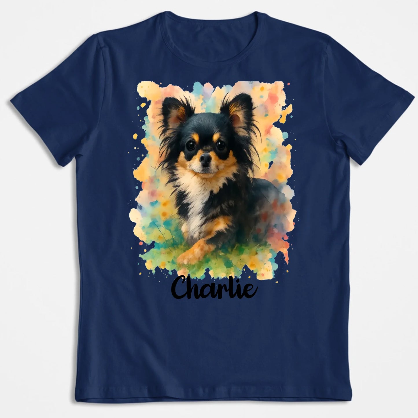 T-Shirt Personnalisé Animal Avec Photo Et Prénom