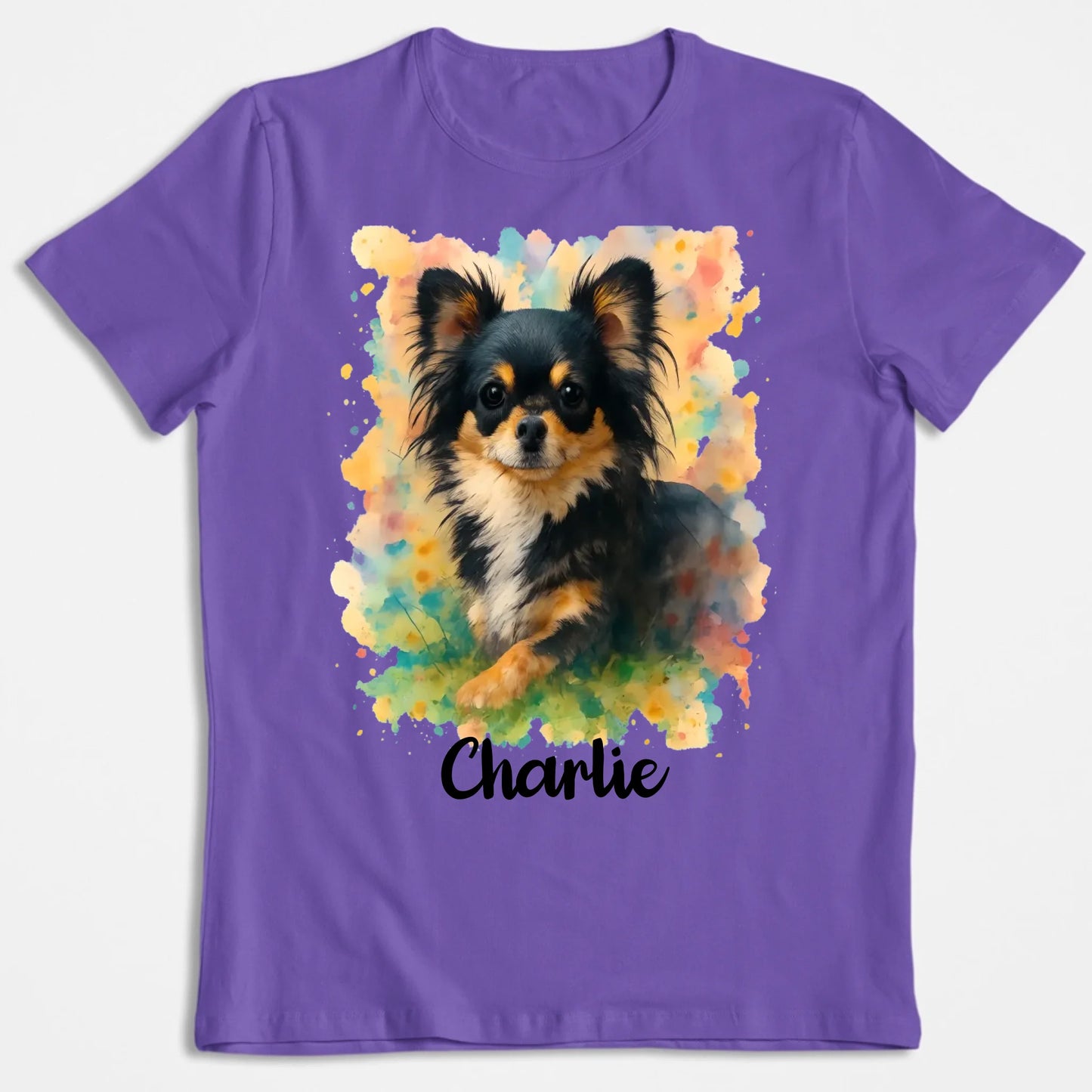 T-Shirt Personnalisé Animal Avec Photo Et Prénom