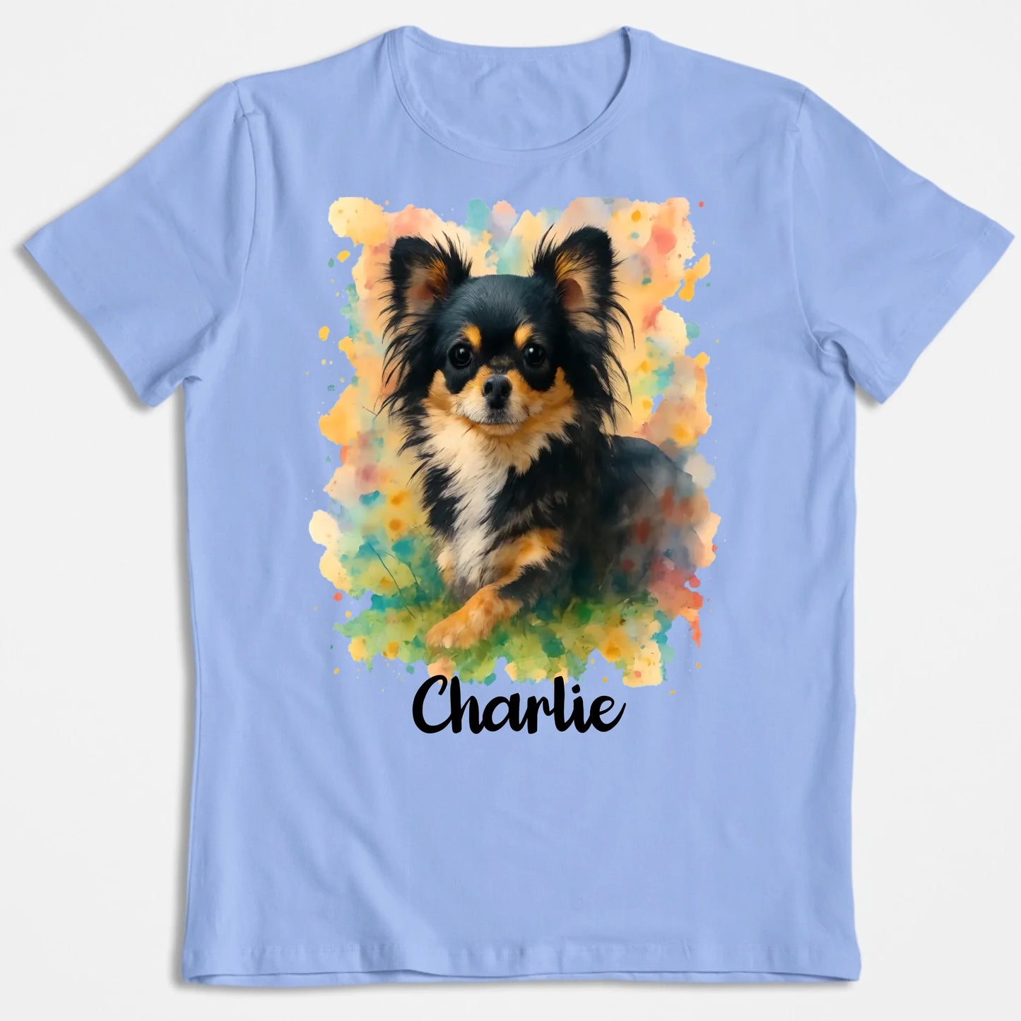 T-Shirt Personnalisé Animal Avec Photo Et Prénom