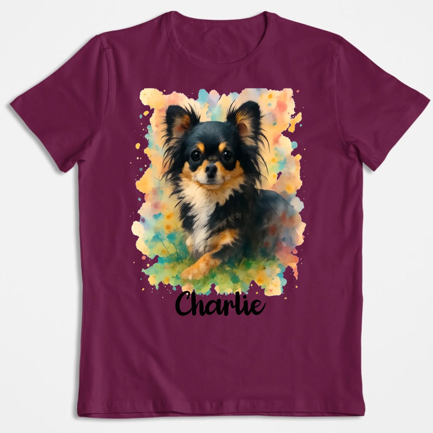 T-Shirt Personnalisé Animal Avec Photo Et Prénom