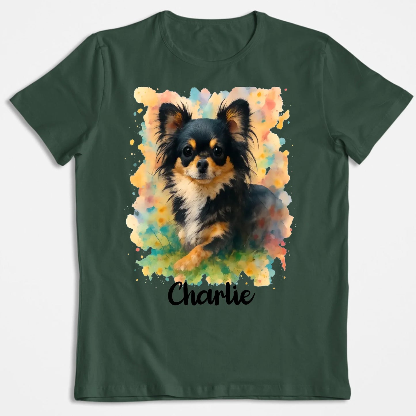 T-Shirt Personnalisé Animal Avec Photo Et Prénom