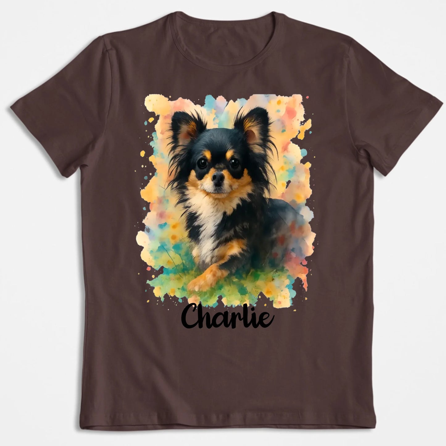 T-Shirt Personnalisé Animal Avec Photo Et Prénom