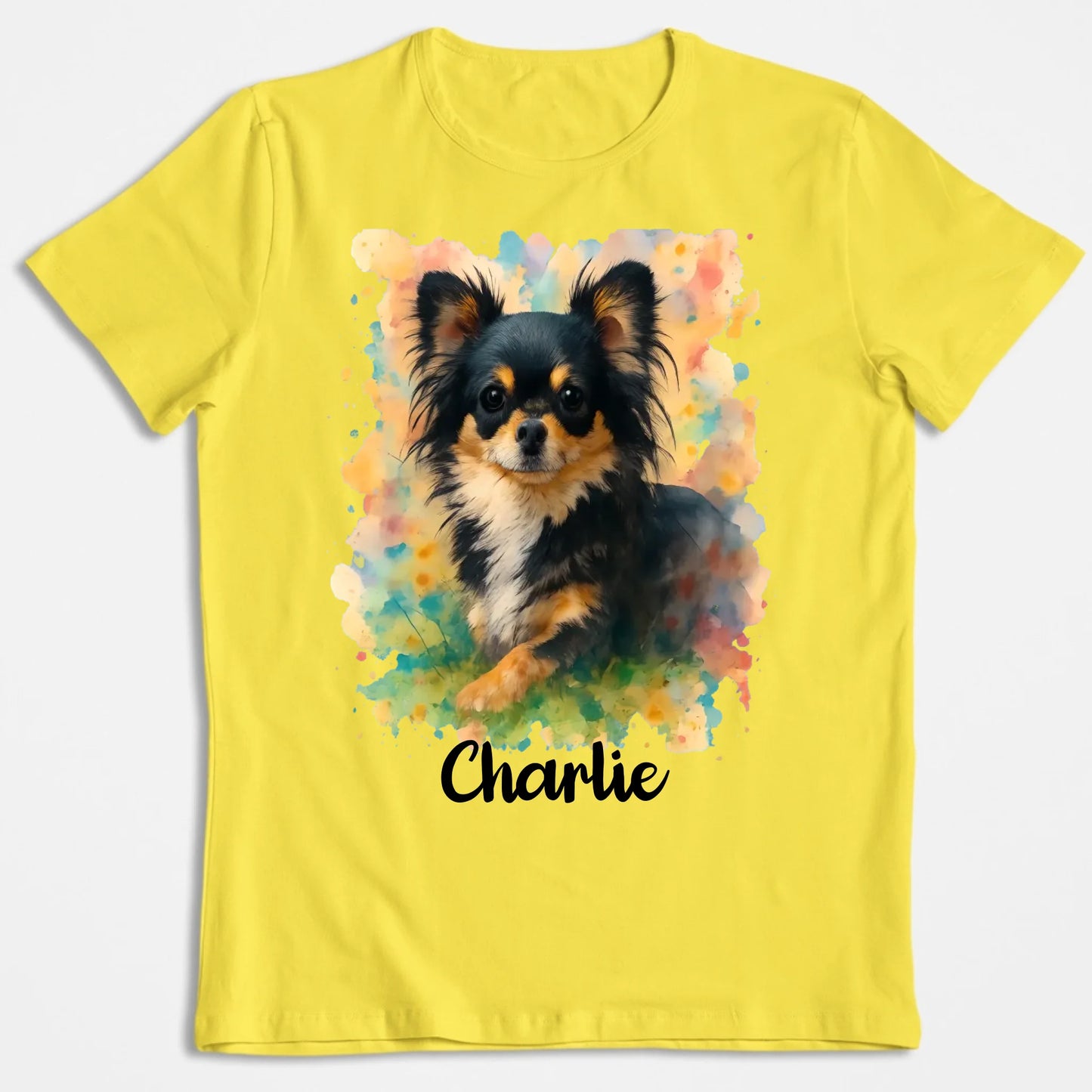 T-Shirt Personnalisé Animal Avec Photo Et Prénom