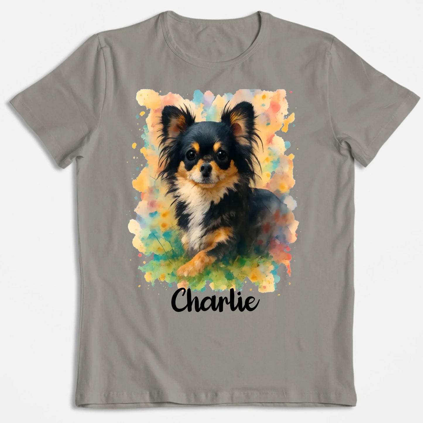 T-Shirt Personnalisé Animal Avec Photo Et Prénom