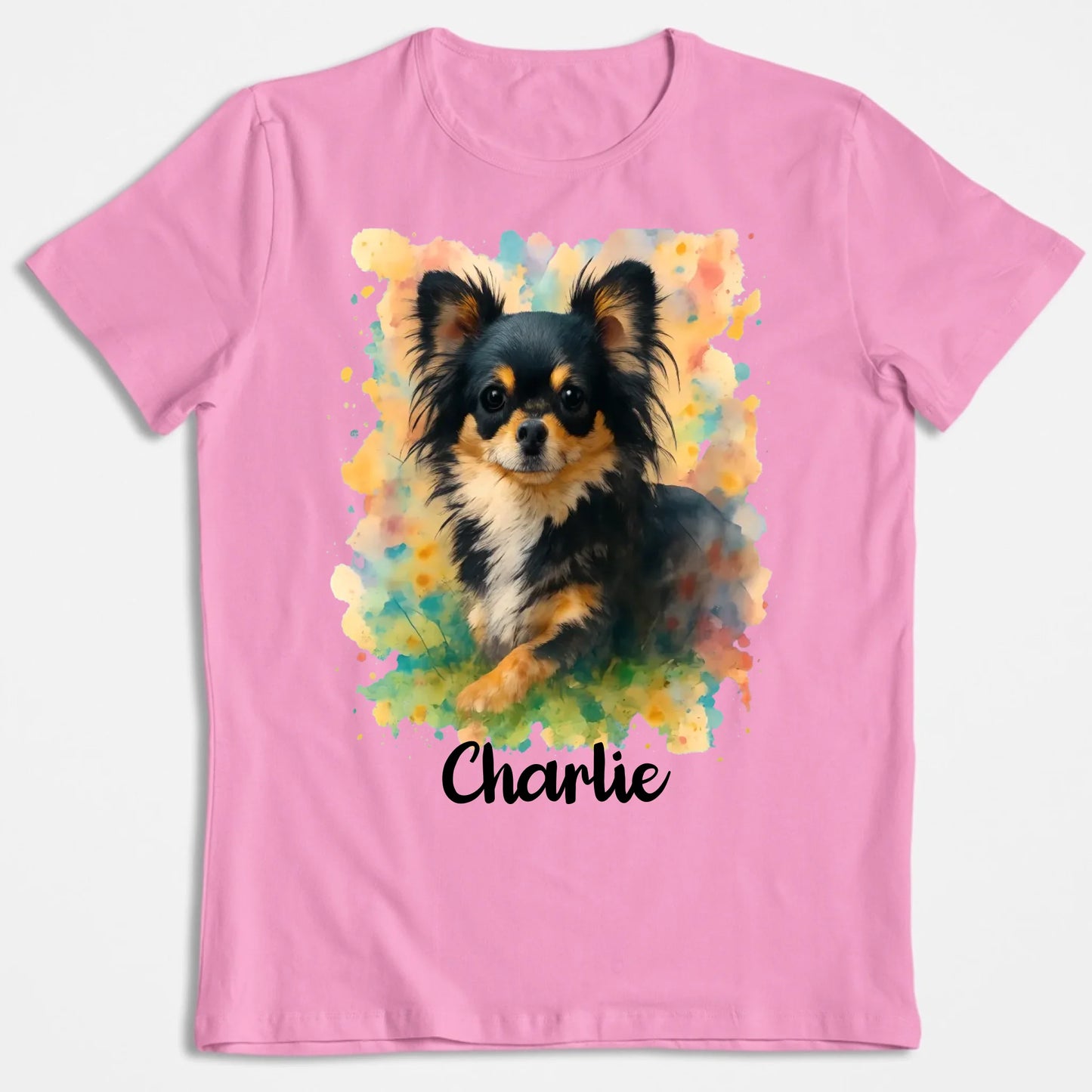 T-Shirt Personnalisé Animal Avec Photo Et Prénom