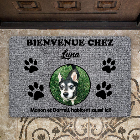 Paillasson Personnalisé - Téléchargement de photos - Chats, Chiens