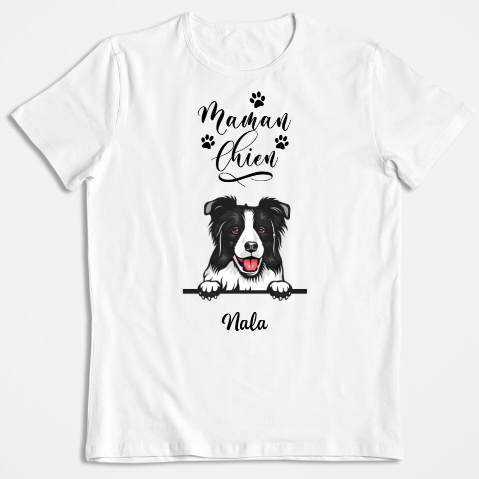 Hundemama - Personalisiertes T-Shirt, Hoodie