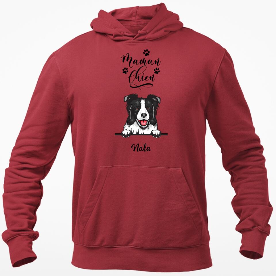Hundemama - Personalisiertes T-Shirt, Hoodie