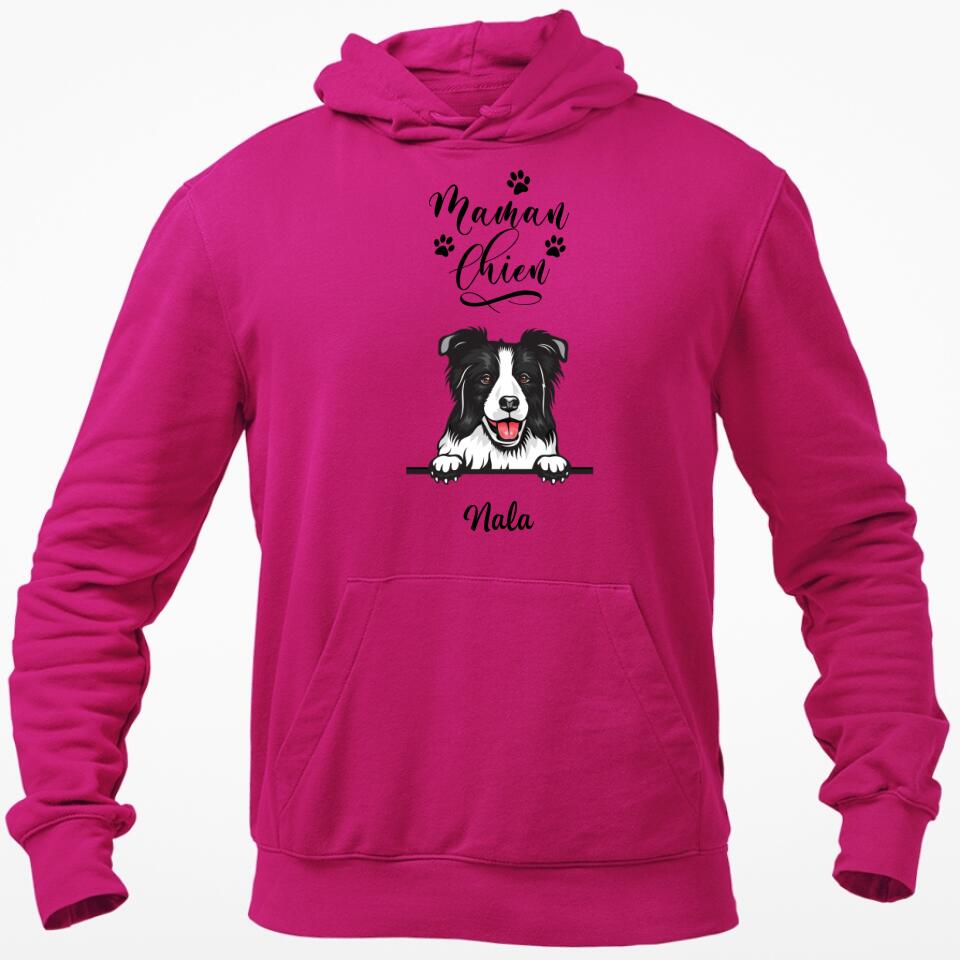 Hundemama - Personalisiertes T-Shirt, Hoodie